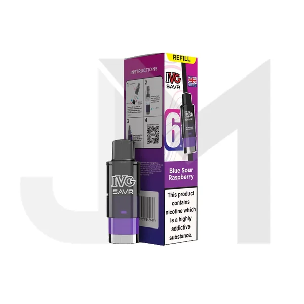 20mg IVG SAVR Refill Pod Pack 3000 Puffs - Image 7