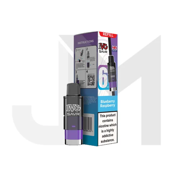 20mg IVG SAVR Refill Pod Pack 3000 Puffs - Image 9