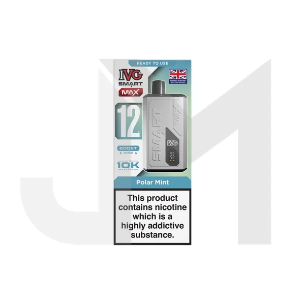 20mg IVG Smart Max Prefilled Pod 10000 Puffs - Image 21