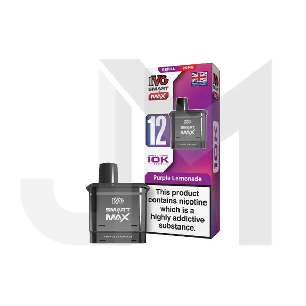 20mg IVG Smart Max Prefilled Pod 10000 Puffs - Image 33