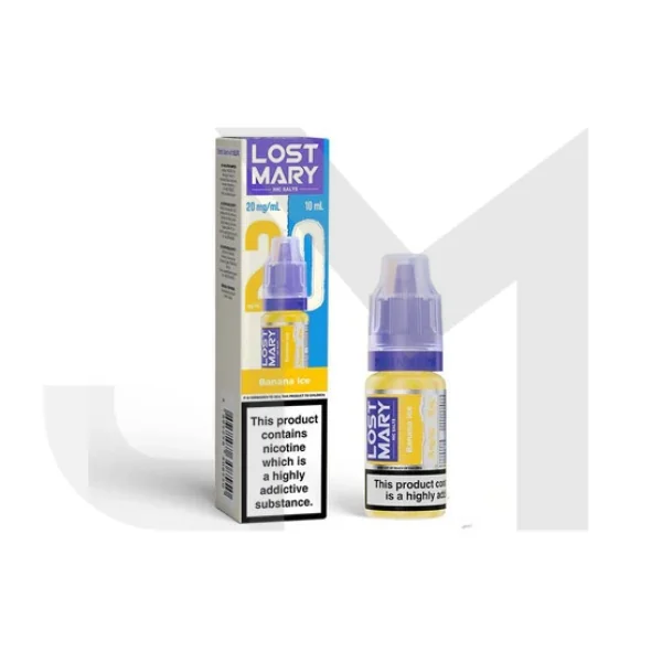 20mg Lost Mary 10ml Nic Salts (50VG/50PG) - Image 2