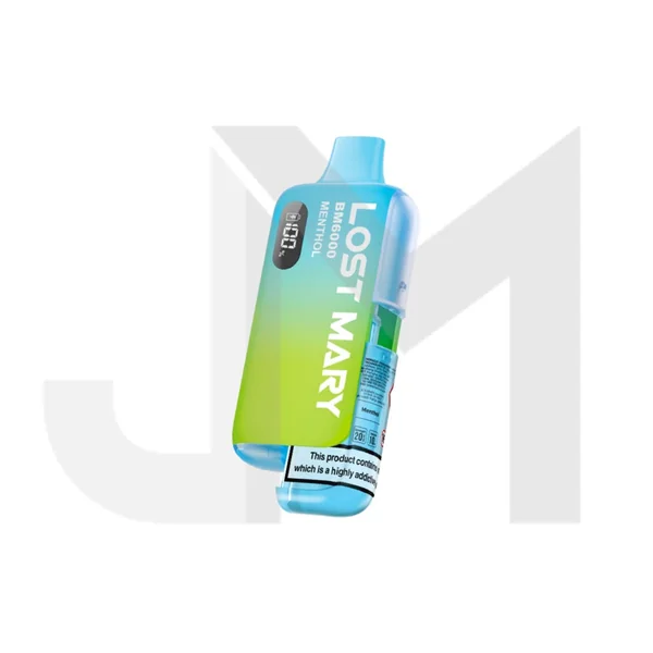 20mg LOST MARY BM6000 Refillable Pod Kit - 6000 Puffs - Image 25
