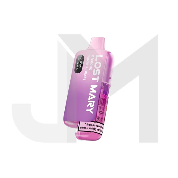 20mg LOST MARY BM6000 Refillable Pod Kit - 6000 Puffs - Image 34