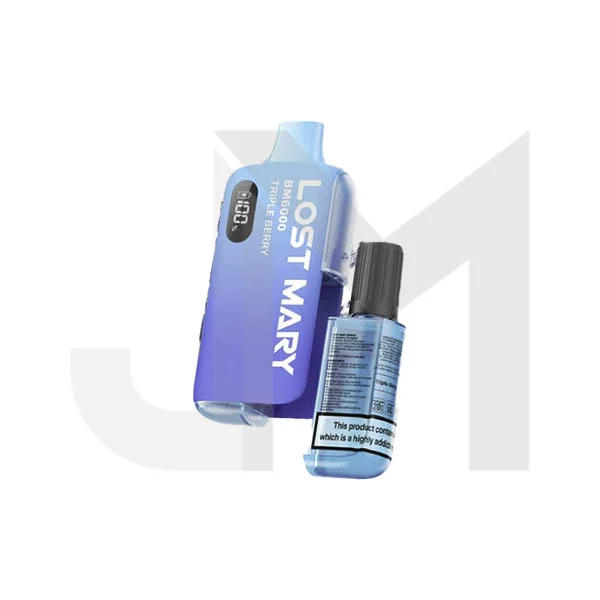 20mg LOST MARY BM6000 Refillable Pod Kit - 6000 Puffs - Image 41