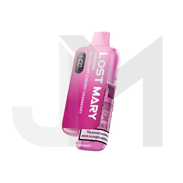 20mg LOST MARY BM6000 Refillable Pod Kit - 6000 Puffs - Image 56