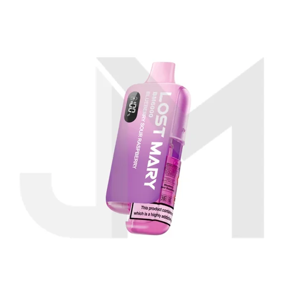20mg LOST MARY BM6000 Refillable Pod Kit - 6000 Puffs - Image 10