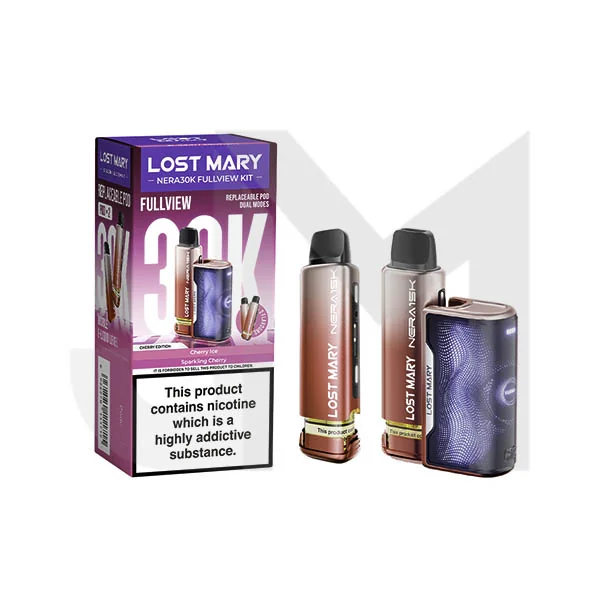 20mg LOST MARY Nera 30K Multi Edition Prefilled Pod Vape Kit - 30000 Puffs - Image 5
