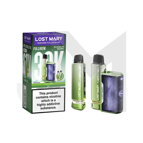 20mg LOST MARY Nera 30K Multi Edition Prefilled Pod Vape Kit - 30000 Puffs - Image 7