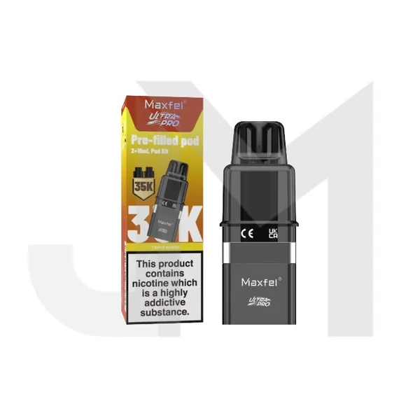 20mg Maxfel Ultra Pro Replacement Prefilled Pods 17500 Puffs - Image 11
