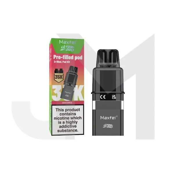 20mg Maxfel Ultra Pro Replacement Prefilled Pods 17500 Puffs - Image 14