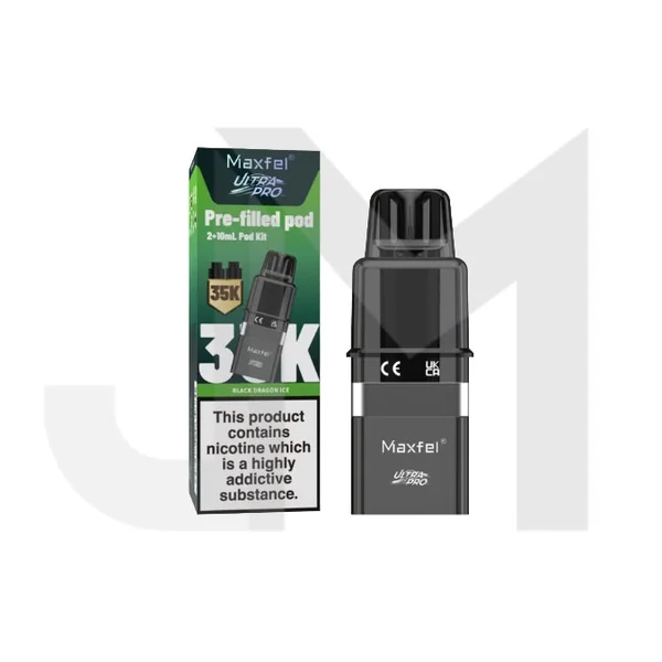 20mg Maxfel Ultra Pro Replacement Prefilled Pods 17500 Puffs - Image 16