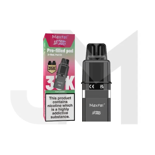 20mg Maxfel Ultra Pro Replacement Prefilled Pods 17500 Puffs - Image 17