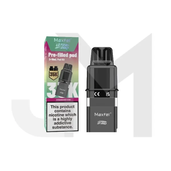 20mg Maxfel Ultra Pro Replacement Prefilled Pods 17500 Puffs - Image 18