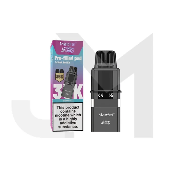 20mg Maxfel Ultra Pro Replacement Prefilled Pods 17500 Puffs - Image 3