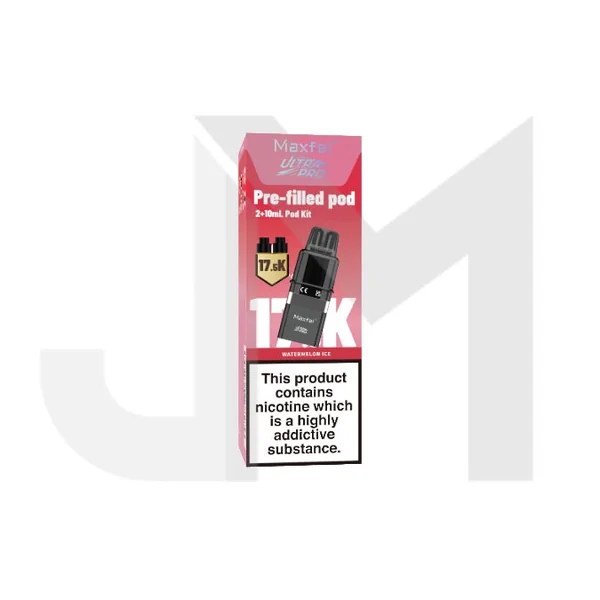 20mg Maxfel Ultra Pro Replacement Prefilled Pods 17500 Puffs - Image 22