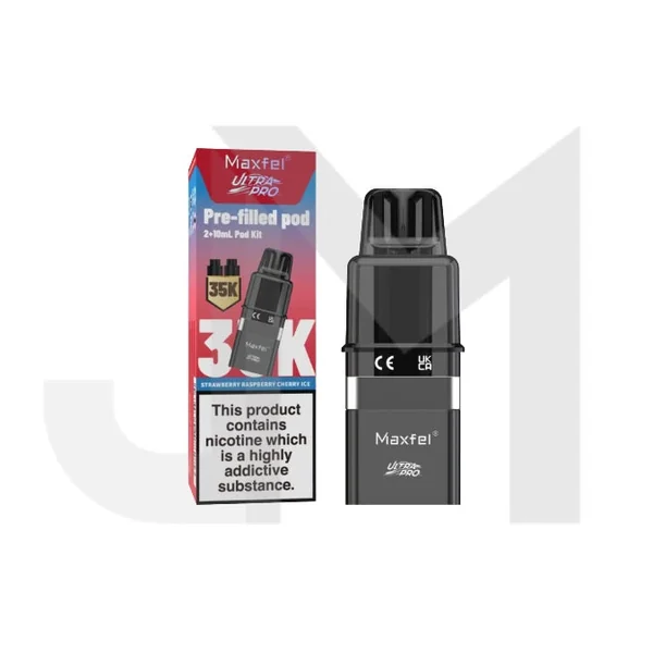 20mg Maxfel Ultra Pro Replacement Prefilled Pods 17500 Puffs - Image 23