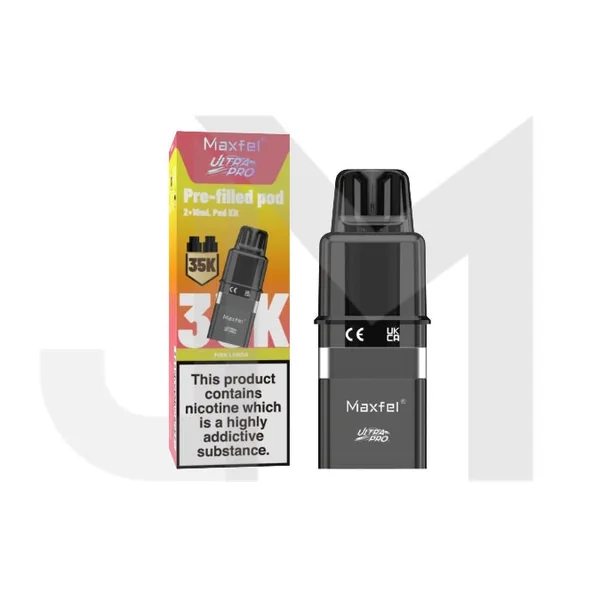 20mg Maxfel Ultra Pro Replacement Prefilled Pods 17500 Puffs - Image 24
