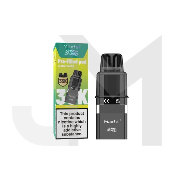 20mg Maxfel Ultra Pro Replacement Prefilled Pods 17500 Puffs - Image 8