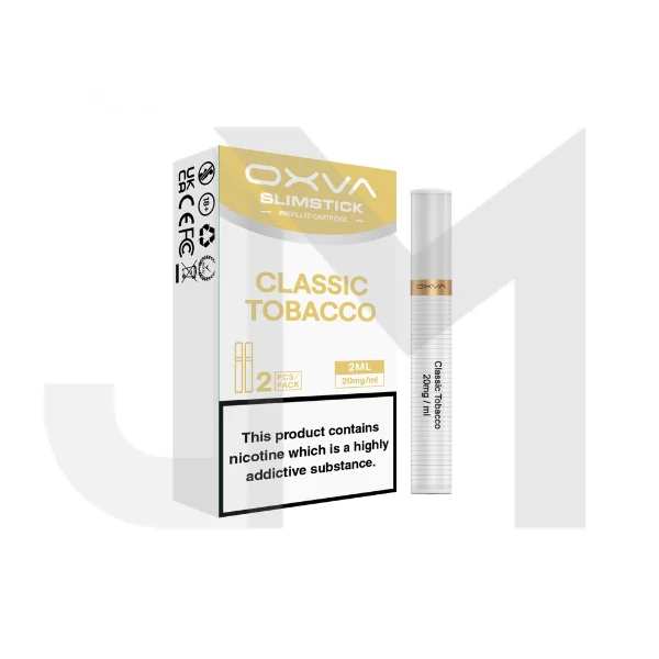 20mg Oxva SlimStick 2ml Prefilled Cartridge - 2Pcs (BUY 2 GET 1 KIT FREE) - Image 3