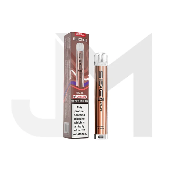 20mg SKE Bar 600 Rechargeable Prefilled Pod Vape Kit - Image 11