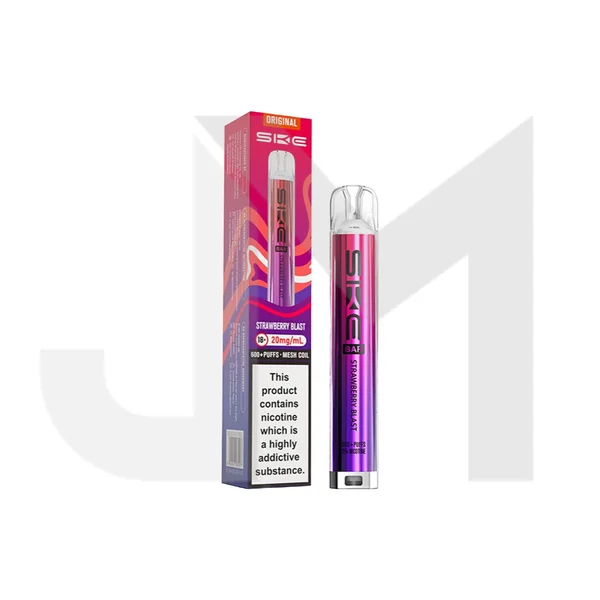 20mg SKE Bar 600 Rechargeable Prefilled Pod Vape Kit - Image 16