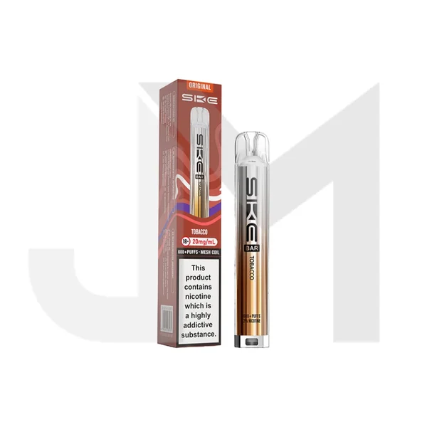 20mg SKE Bar 600 Rechargeable Prefilled Pod Vape Kit - Image 17