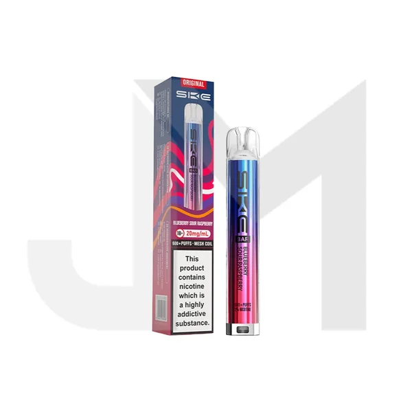 20mg SKE Bar 600 Rechargeable Prefilled Pod Vape Kit - Image 4