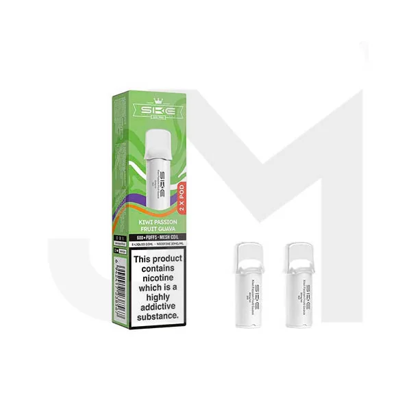 20mg SKE Crystal Pro Replacement Prefilled Pods 2ml 1200 Puffs - 2 Pcs - Image 9