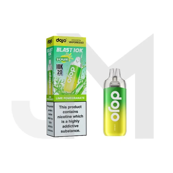 20mg Vaporesso Dojo Blast 10k Prefilled Pod Vape Kit - Image 19