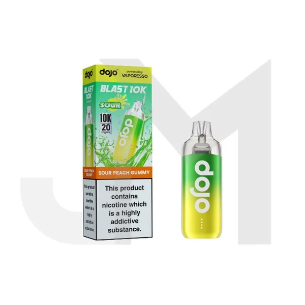 20mg Vaporesso Dojo Blast 10k Prefilled Pod Vape Kit - Image 22