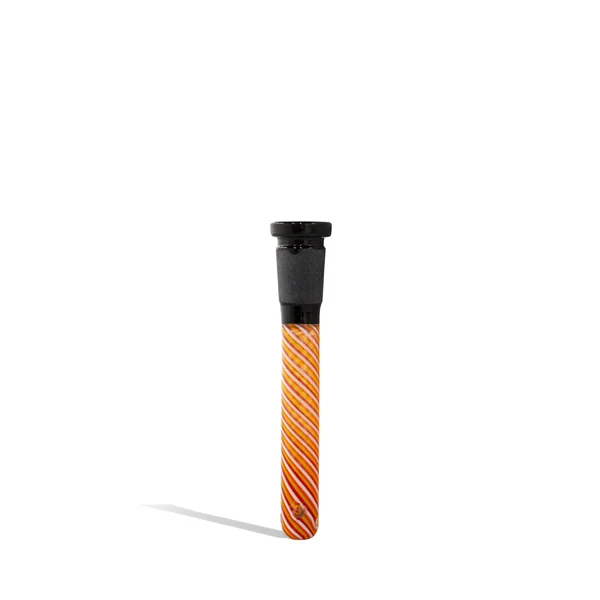 3.5 inch 14mm Downstem with Chromatic Swirl Design