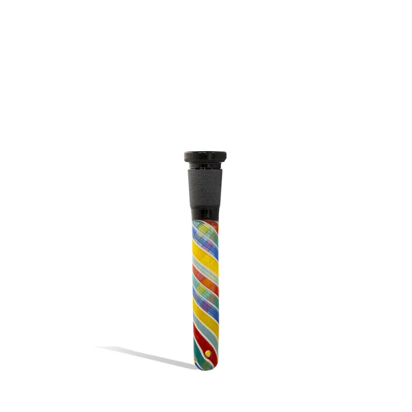 3.5 inch 14mm Downstem with Chromatic Swirl Design - Image 2