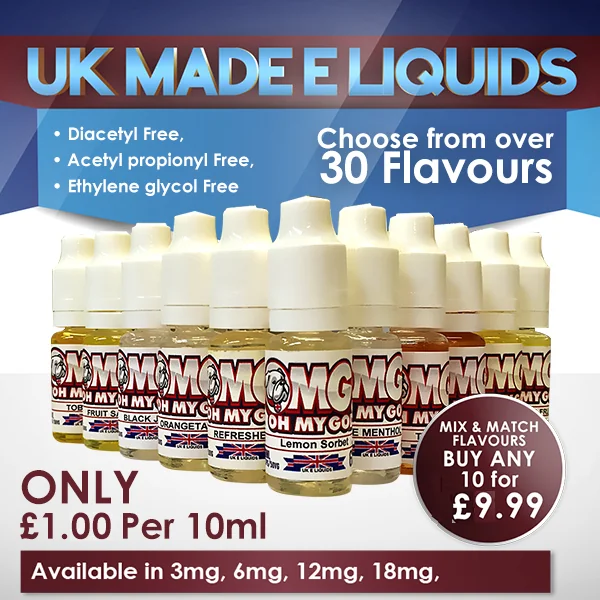 36 Pack x 10ml High VG Oh My God E liquids