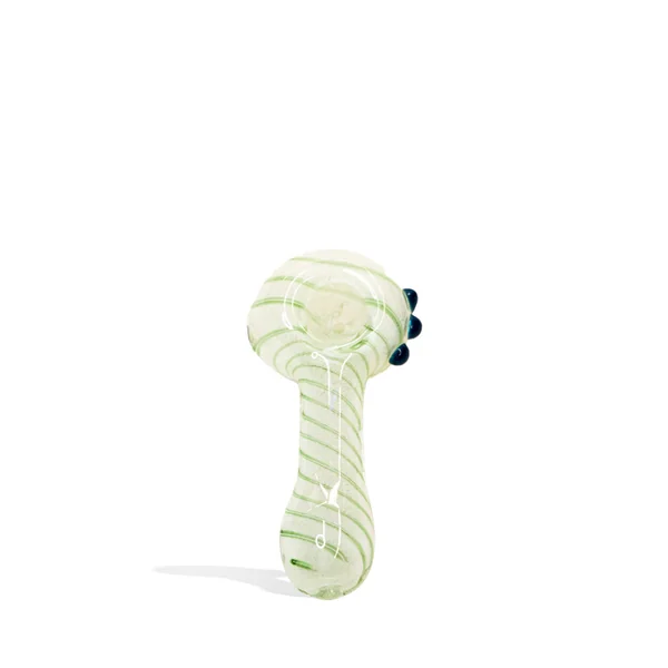 3 inch Spiral Art Glow in the Dark Hand Pipe