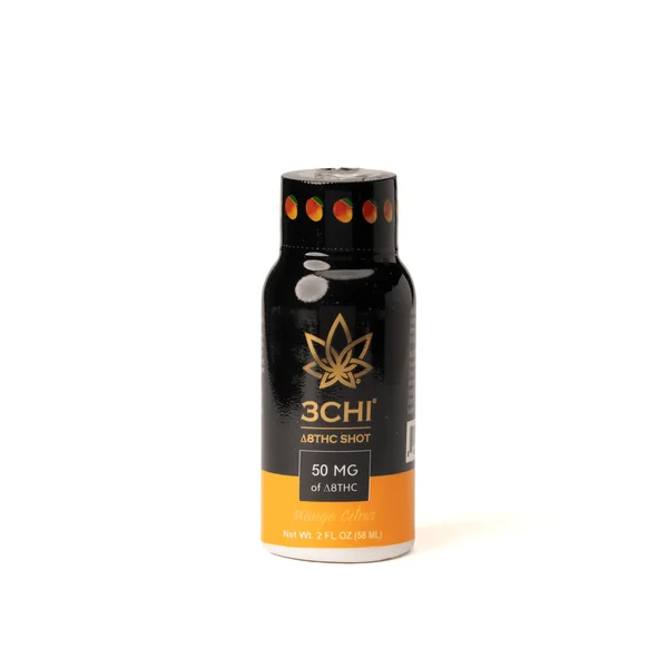 3Chi Delta 8 THC Shot - Mango Citrus (50 mg Delta 8 THC)