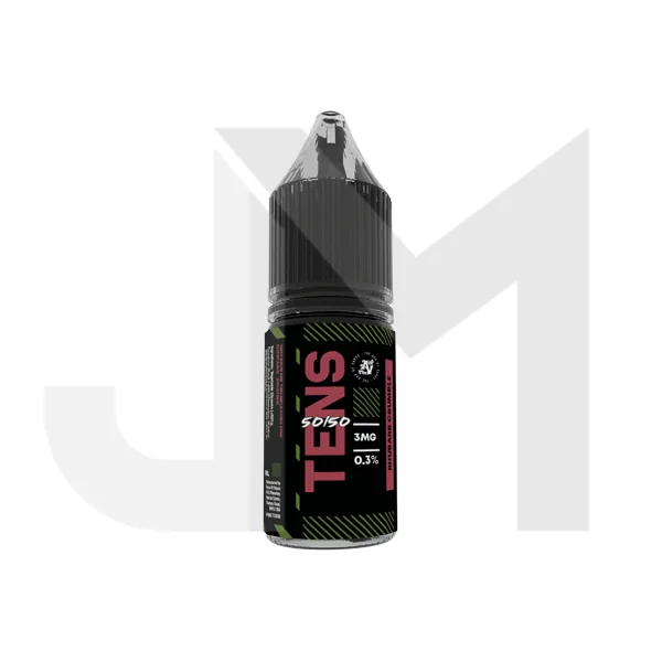 3mg Tens 50/50 10ml (50VG/50PG) - (Full Box) Pack Of 10 - Image 16