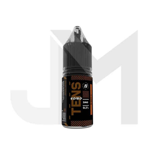 3mg Tens 50/50 10ml (50VG/50PG) - (Full Box) Pack Of 10 - Image 17