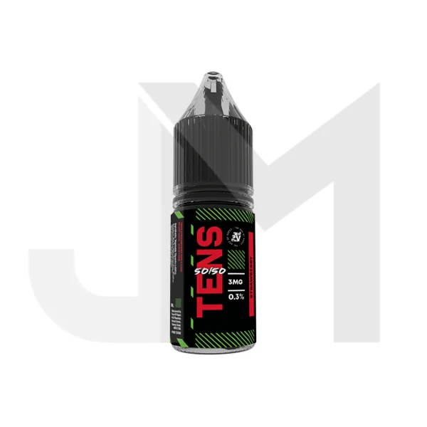 3mg Tens 50/50 10ml (50VG/50PG) - (Full Box) Pack Of 10 - Image 19