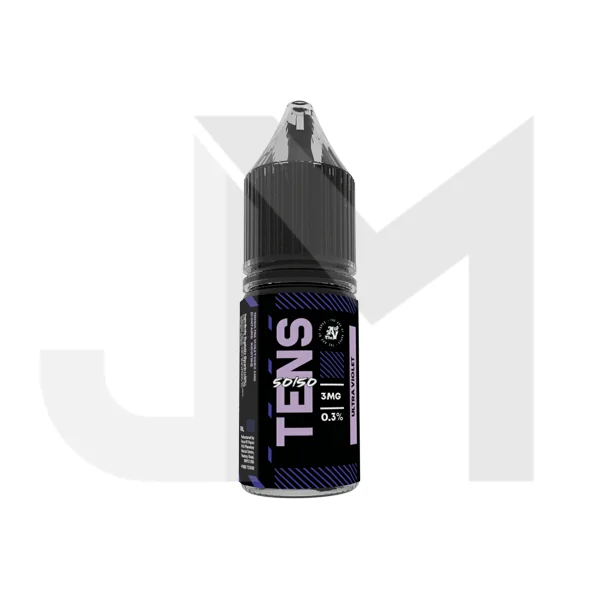 3mg Tens 50/50 10ml (50VG/50PG) - (Full Box) Pack Of 10 - Image 21