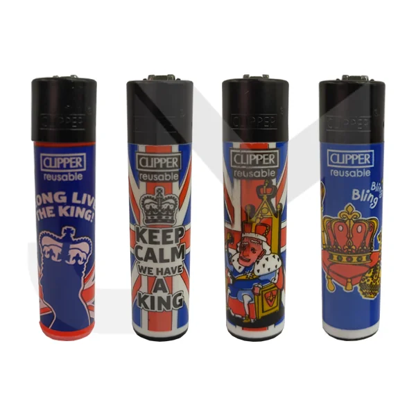 40 Clipper CP11RH Classic Flint King Lighters - CL5C140UKH