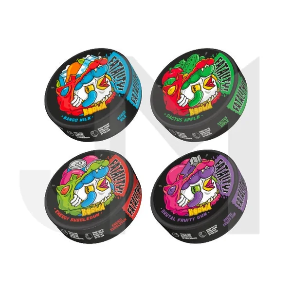 46.9mg Kurwa Fatality Nicotine Pouches - 20 Pouches