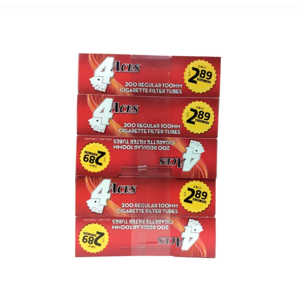 4 ACES $2.89 REGULAR 100MM 5CT