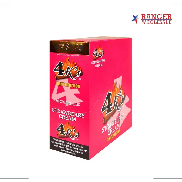 4 KING 15/4PK 1.29 STRAW CRM