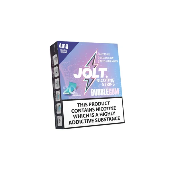 4mg JOLT Nicotine Dissolving Strips - 20 Count Pack