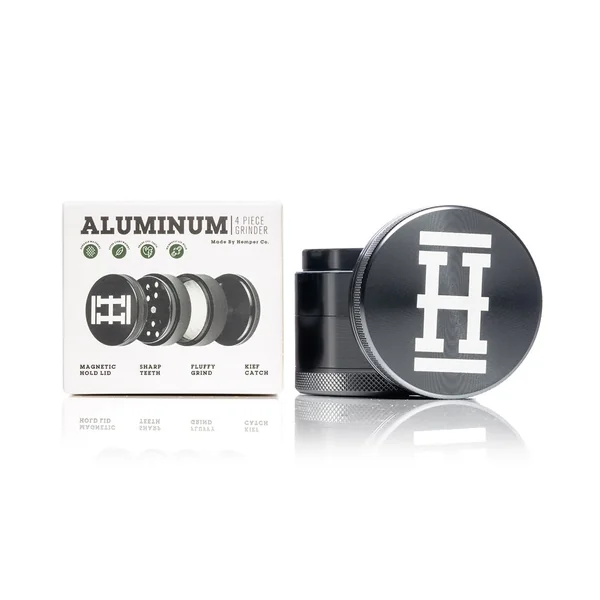 4-Piece Aluminum Herb Grinder - Large - Image 7