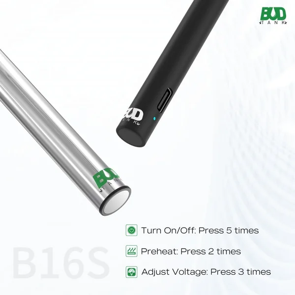 510 Battery Wholesale Variable Temperature - B16S (2.6V, 3.0V, 3.4V) - Image 3