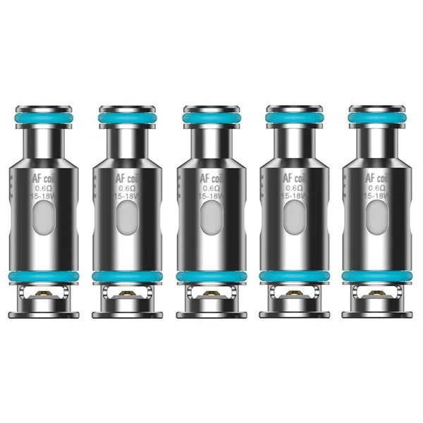 5 Pack Aspire AF Mesh Coil Heads