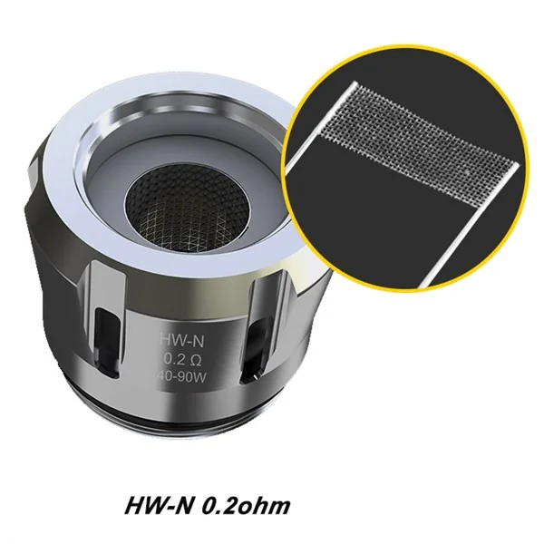 5 Pack Eleaf ELLO Mesh HW Coil Atomizer Heads - Image 2