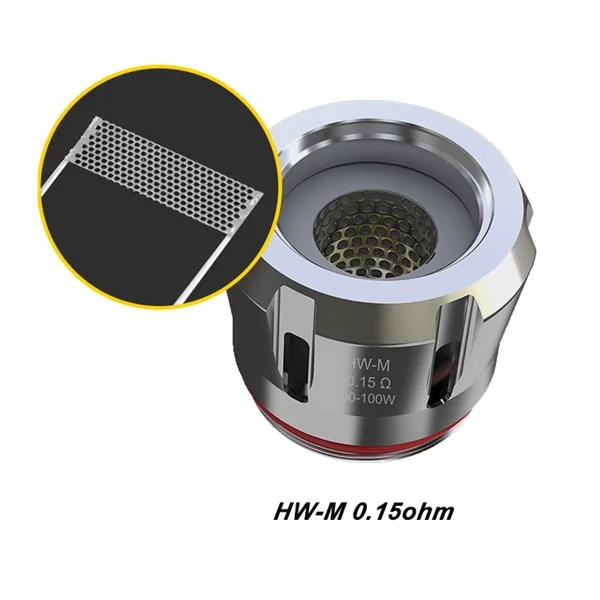 5 Pack Eleaf ELLO Mesh HW Coil Atomizer Heads - Image 3