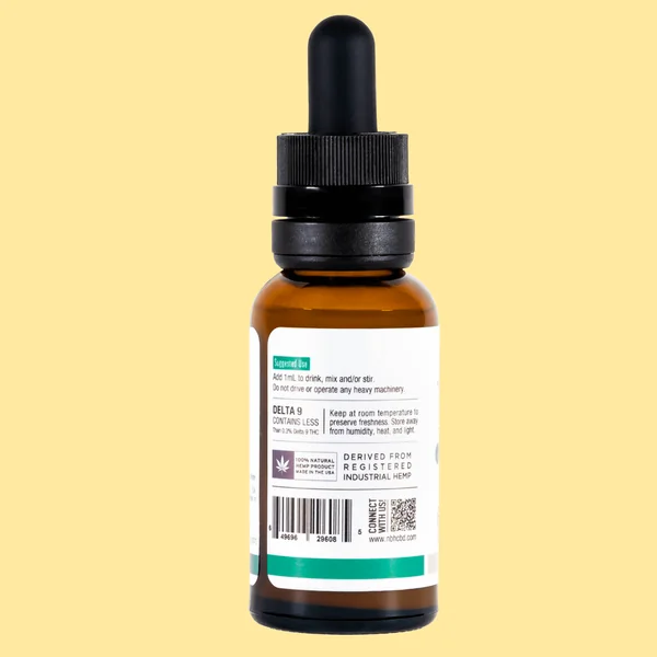 600mg Broad Spectrum CBD Tincture | Beverage Enhancer - Image 4